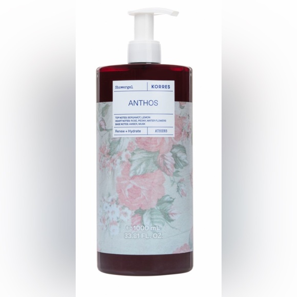 New! Korres Anthos Fine Fragrance Renewing Body Cleanser/Shower Gel - Picture 7 of 7